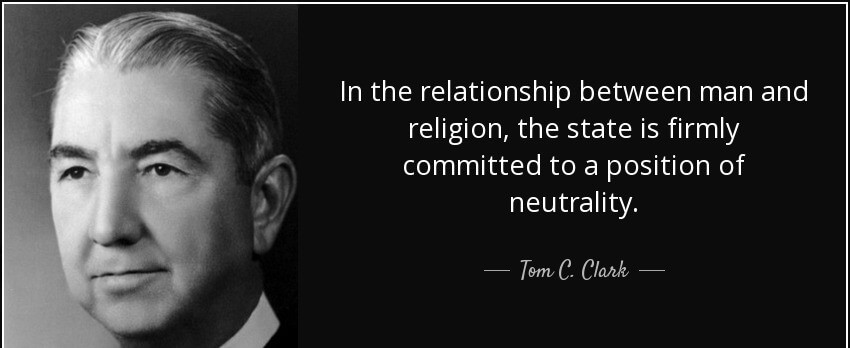 Relation between state and religion