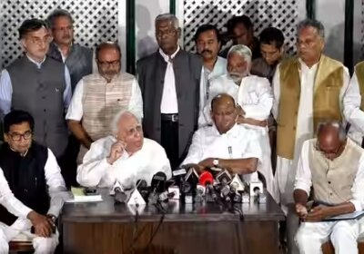 Opposition Leaders Meet At NCP Chief's House