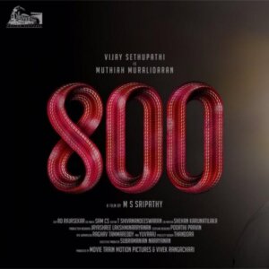 Legendary Srilankan cricketer Muttiah Murlitharan's biopic '800' was announced on his 51st birthday through a motion poster.