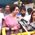 Priyanka Gandhi Meets Protesting Wrestlers At Jantar Mantar