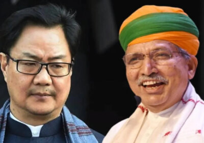 Kiren Rijiju has been replaced from the post of law minister