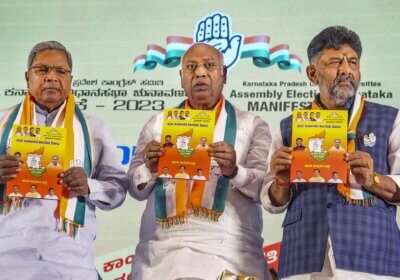 Karnataka Elections : Congress Releases Poll Manifesto