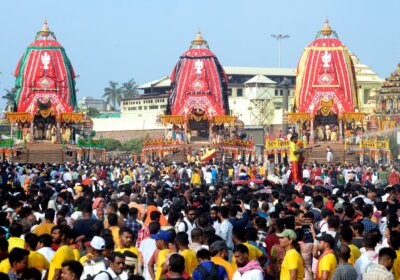 Rath Yatra In Puri Draws Large Crowds Of Devotees