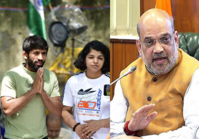 Wrestlers Meet Union Home Minister Amit Shah