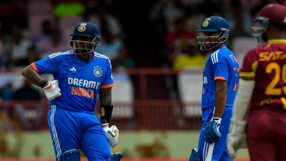 3rd T20I IND vs WI: SKY and Tilak guide India to a 7-wicket victory