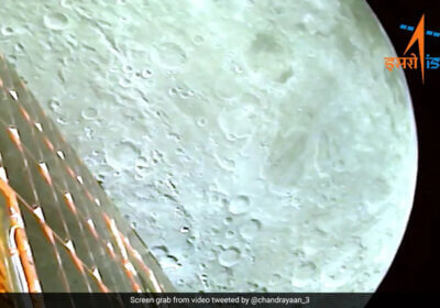 ISRO Unveils the First Moon Pictures Taken by Chandrayaan-3