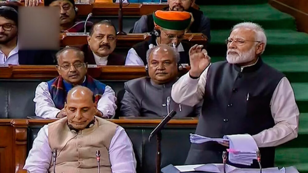 PM Modi's Response In Lok Sabha On No Confidence Motion