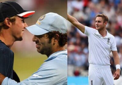 "Take a bow, Broady," Yuvraj Singh's tribute to Stuart Broad on his retirement