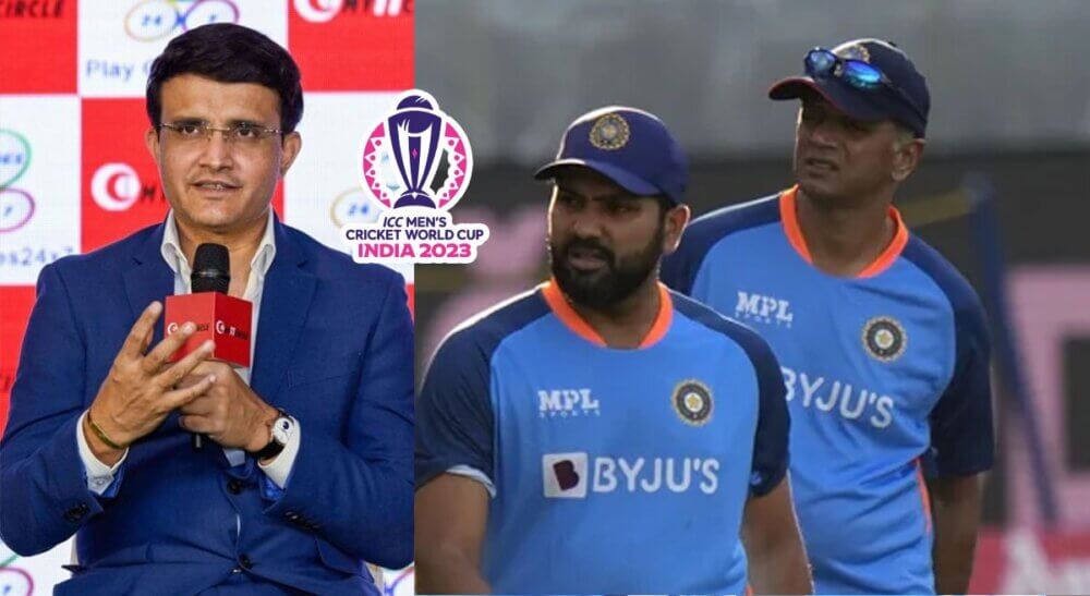 Ganguly's harsh "WC" note to Rohit and Dravid